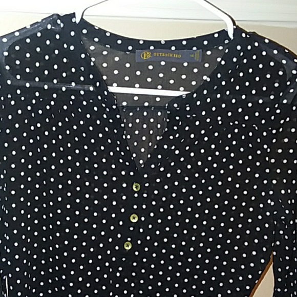 Outback Red by The Limited Blouse - Picture 2 of 2